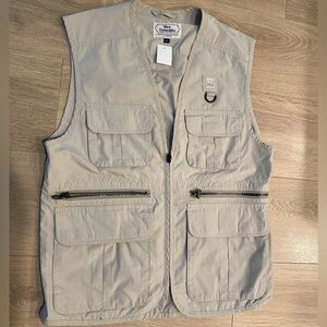 Men's Tilley Beige Outdoor Utility Vest